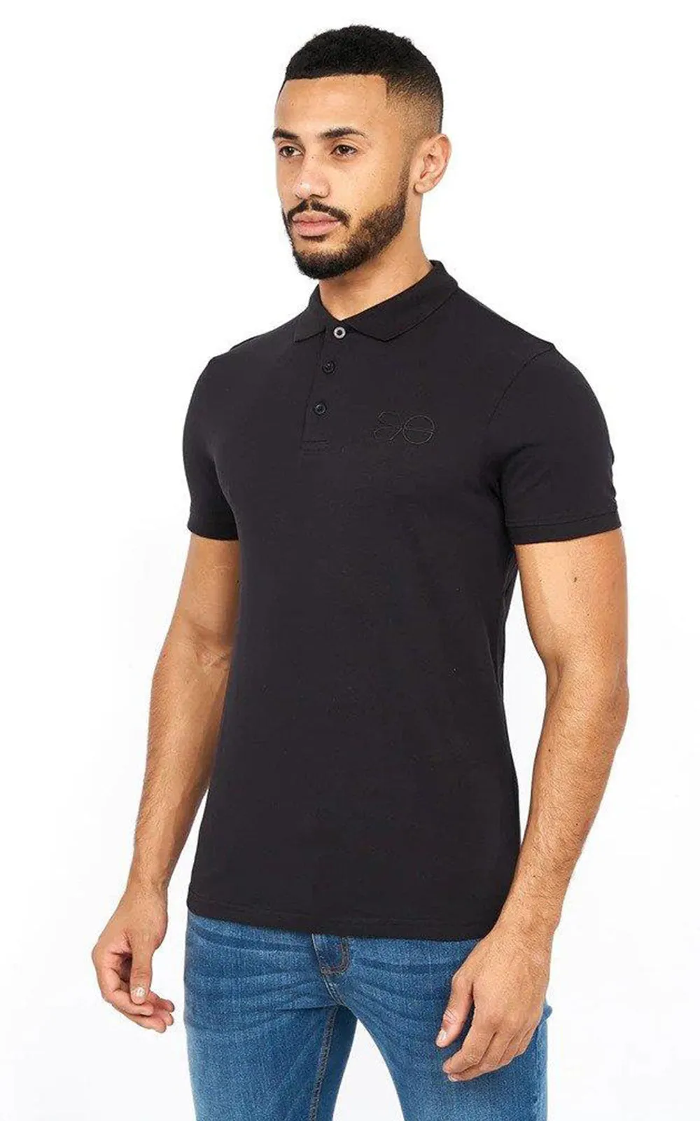 Crosshatch Mens Polo T-shirt